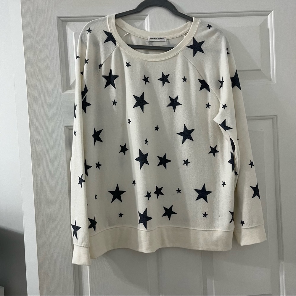 Grayson Threads Star Sweatshirt Size XXL